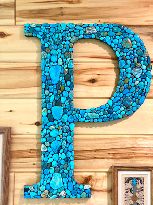 Turquoise Covered Wall Art