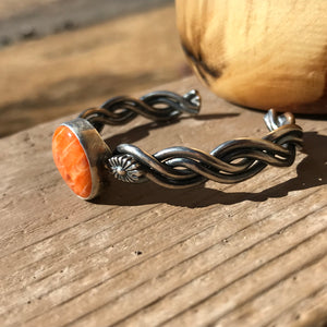 Orange Spiny Oyster Bracelet