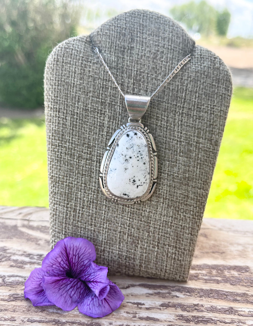 White Buffalo Pendant