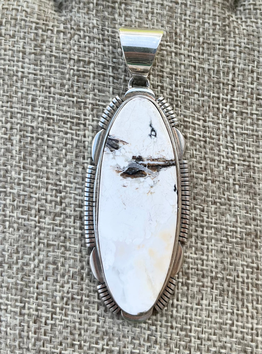 White Buffalo Pendant