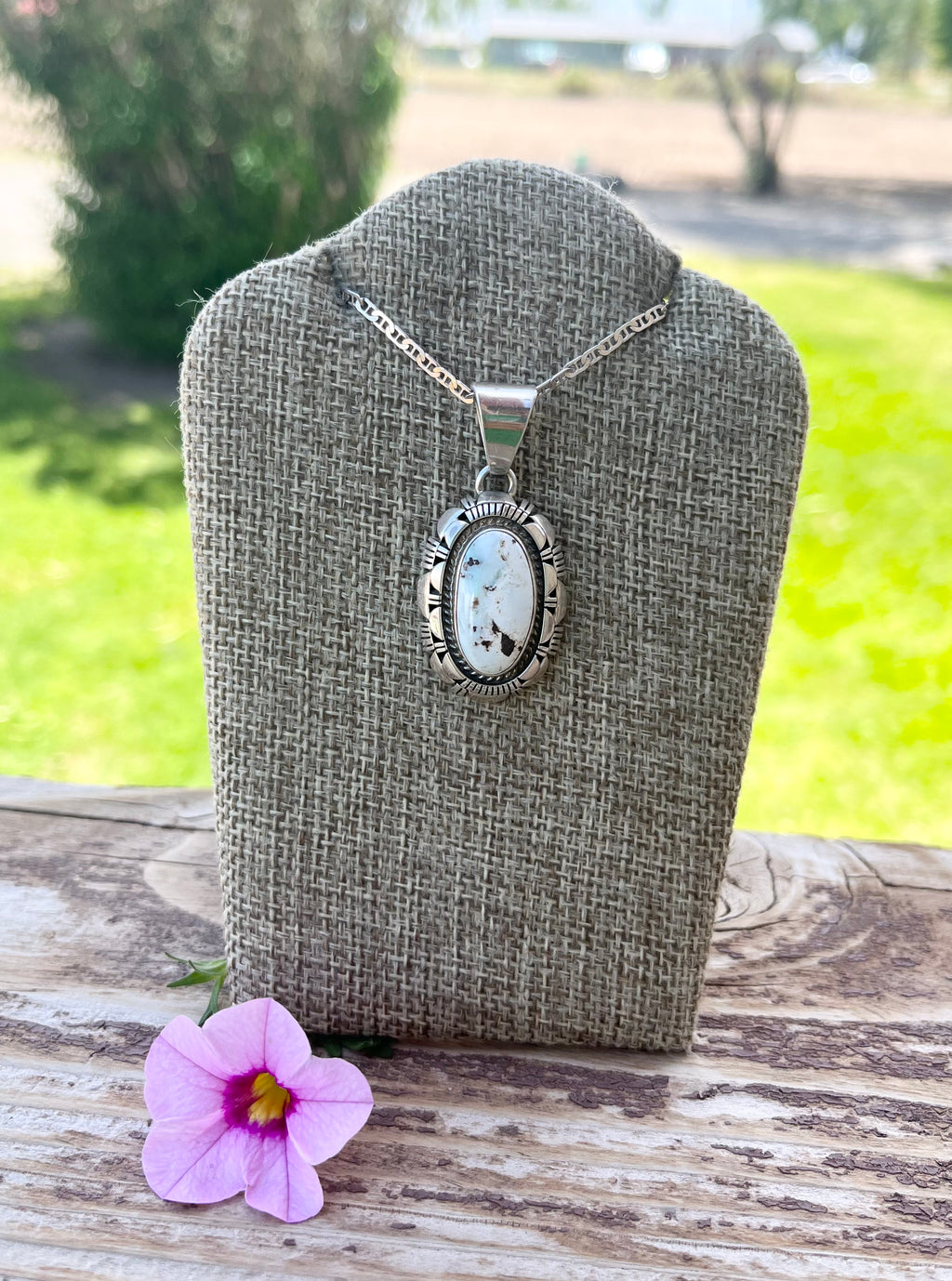 White Buffalo Pendant